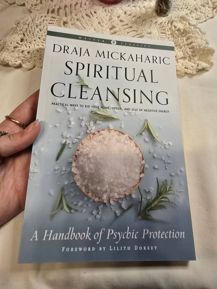 Pre-Order Spiritual Cleansing by Draja Mickaharic for wholesale by Chaotic Crystal Chick Co.