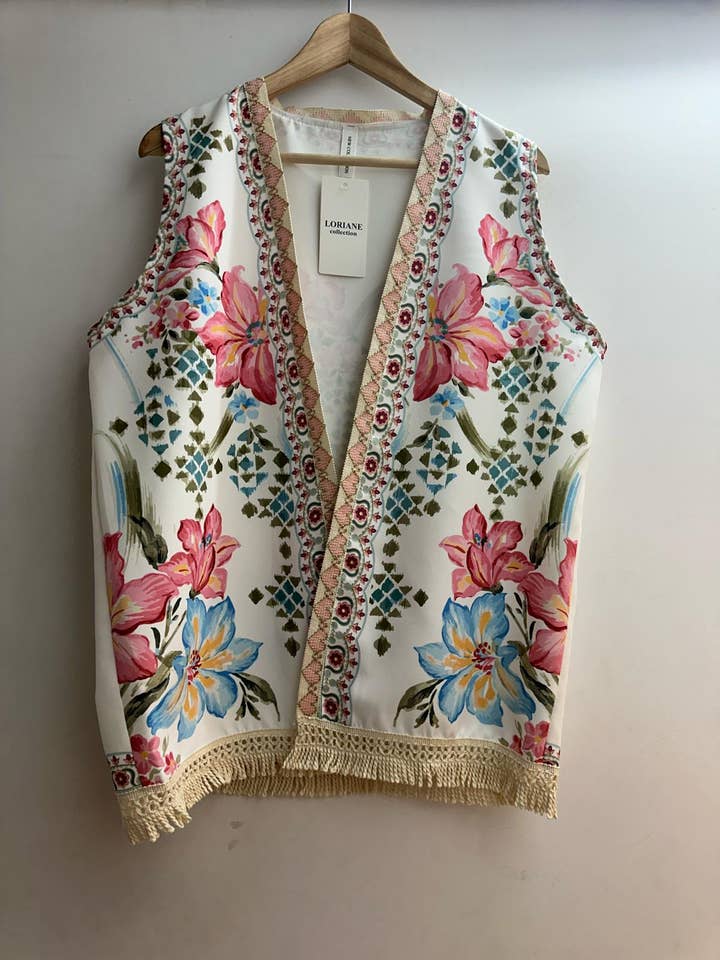 11309 kanttryckt väst en storlek för wholesale av LORIANE