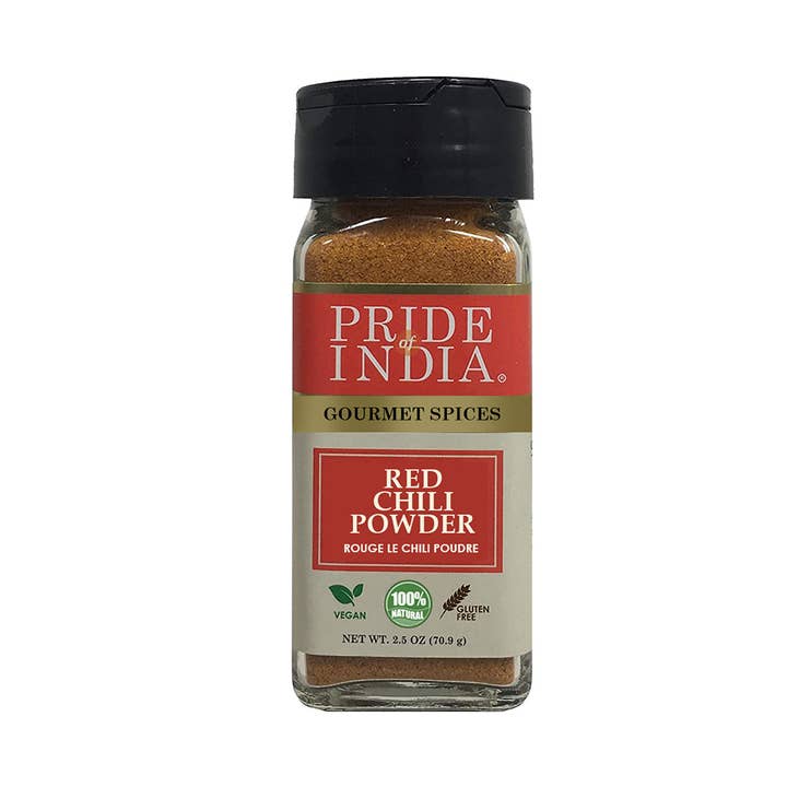 PRIDE INDIA BRANDS – Engroshandel Tørret krydderi – Rød chili jorden - Traditionelt indisk krydderi