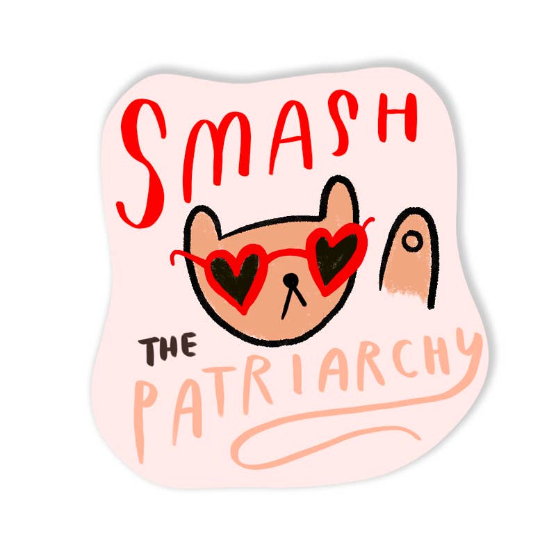 Ghost Academy - Vendita all'ingrosso Adesivo - Adesivo «Smash the Patriarcato»0