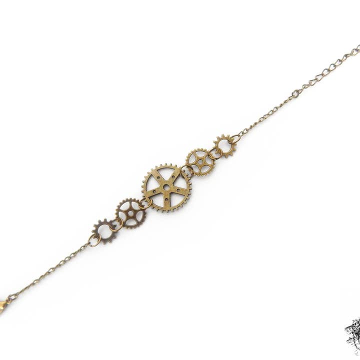 Antike Bronze Zahnrad Armband - Steampunk Zahnrad Armband für den Großhandel von 8th Sin