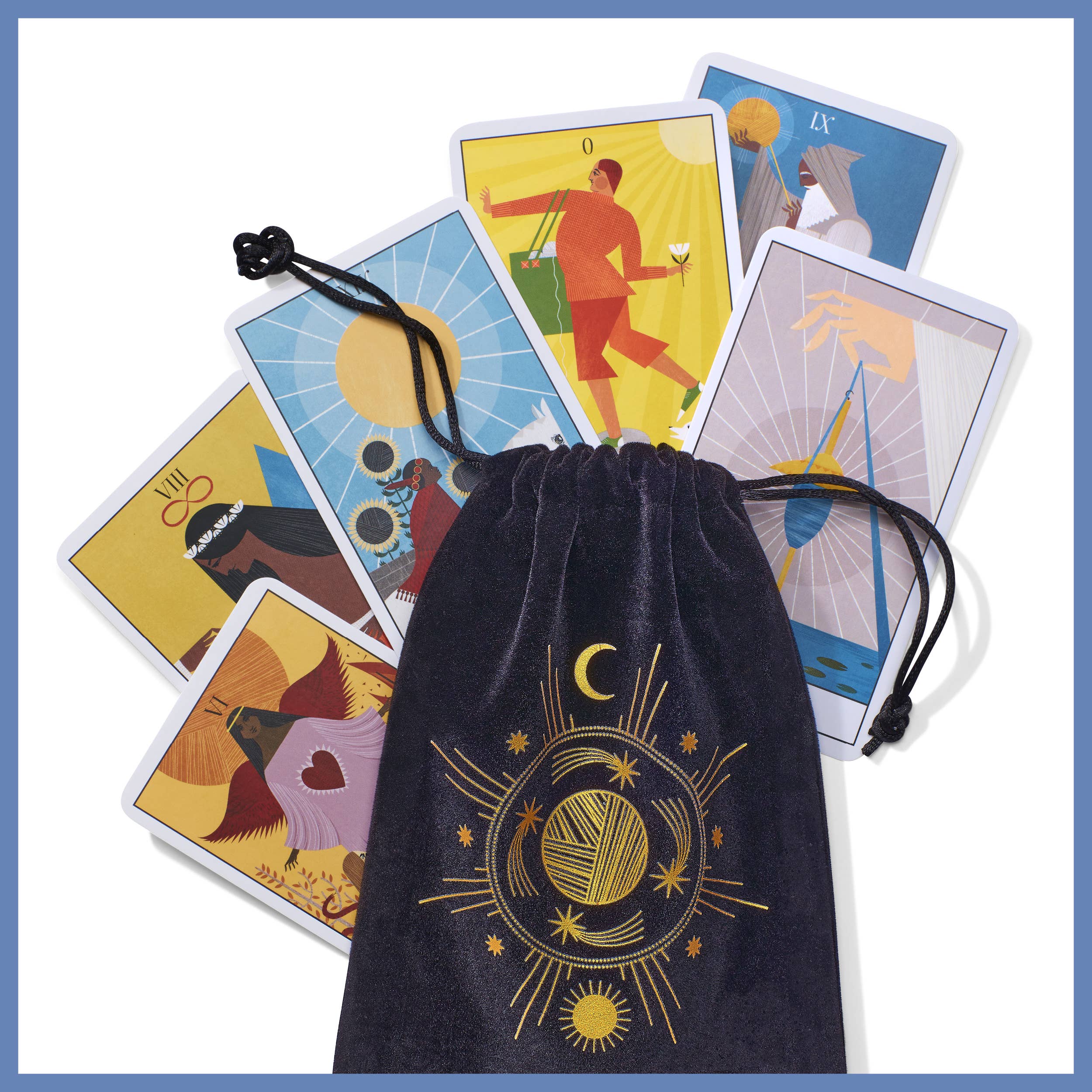 Mixed Media Resources LLC - Wholesale Tarot Cards - Yarn Tarot: For Crocheters, Knitters, Spinners, and Weavers2