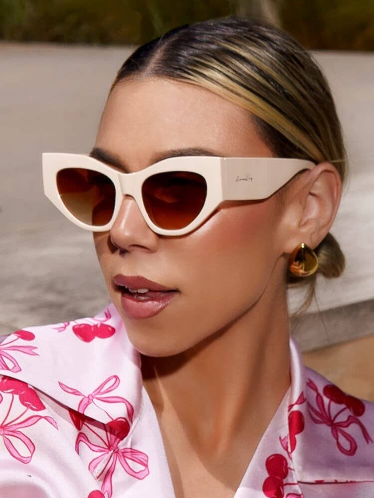 AnnaKey - Wholesale Sunglasses - Women's - ANNAKEY MONIKA CREAM SUNGLASSES0