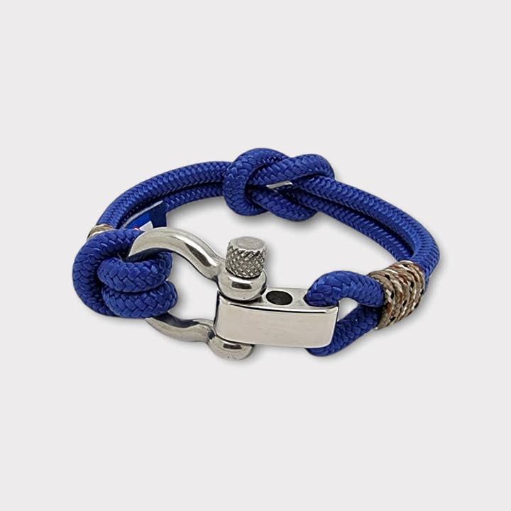 Corsair Bracelet nautique bleu et camouflage 4/5mm (T066) pour la vente par Break Time