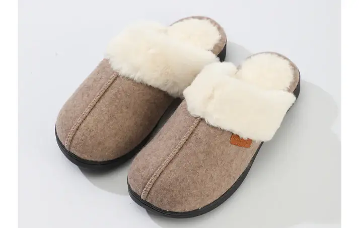 Roxoni - Wholesale Slippers - Women's - Roxoni Women's Winter House Fuzzy Fluffy Furry Cozy Clog Sli2