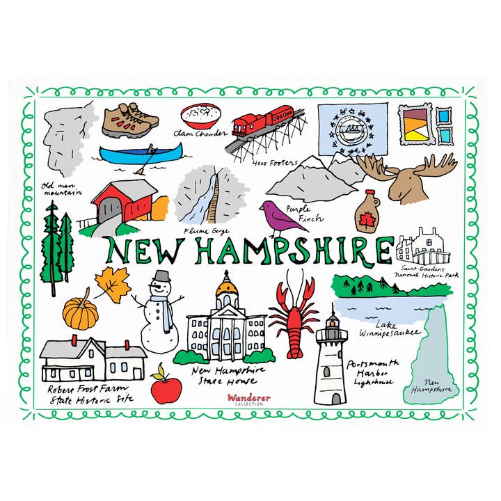 NEW HAMPSHIRE WANDERER per la vendita all'ingrosso da parte di 1 Brilliant Gift