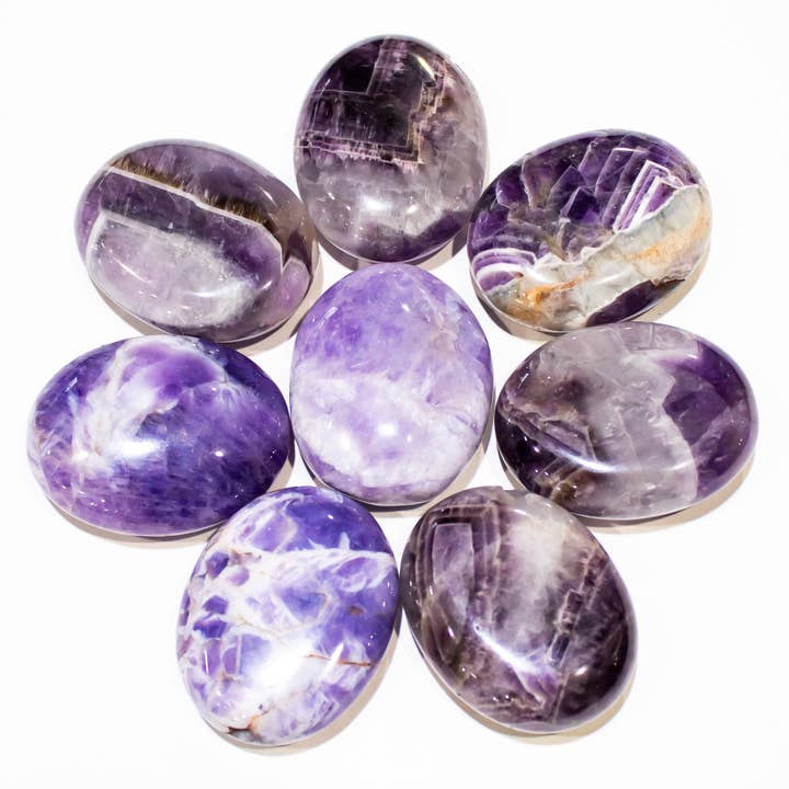 Amethyst Pillows 1Kg/ 2.20lbs for wholesale by Quasar Gems USA