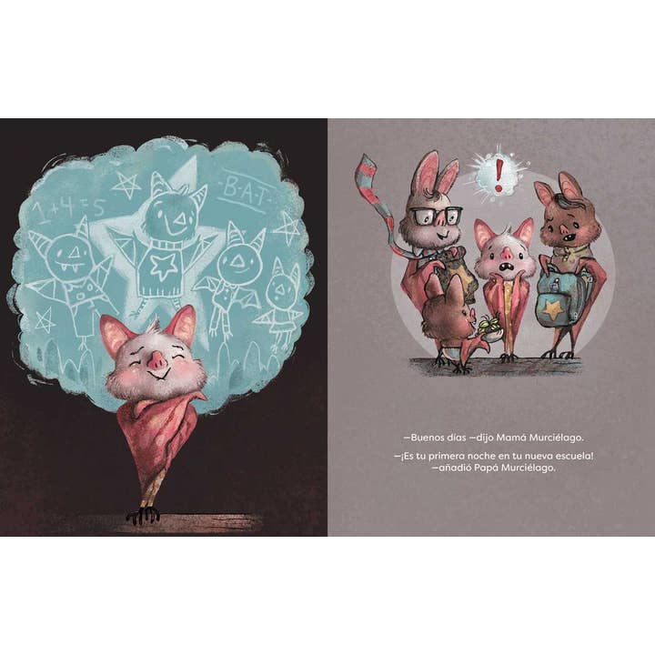 Simon & Schuster - Wholesale Preschool Book (3-5) - Bitsy Murciélago, estrella escolar (Bitsy Bat, School Star) by Kaz Windness2