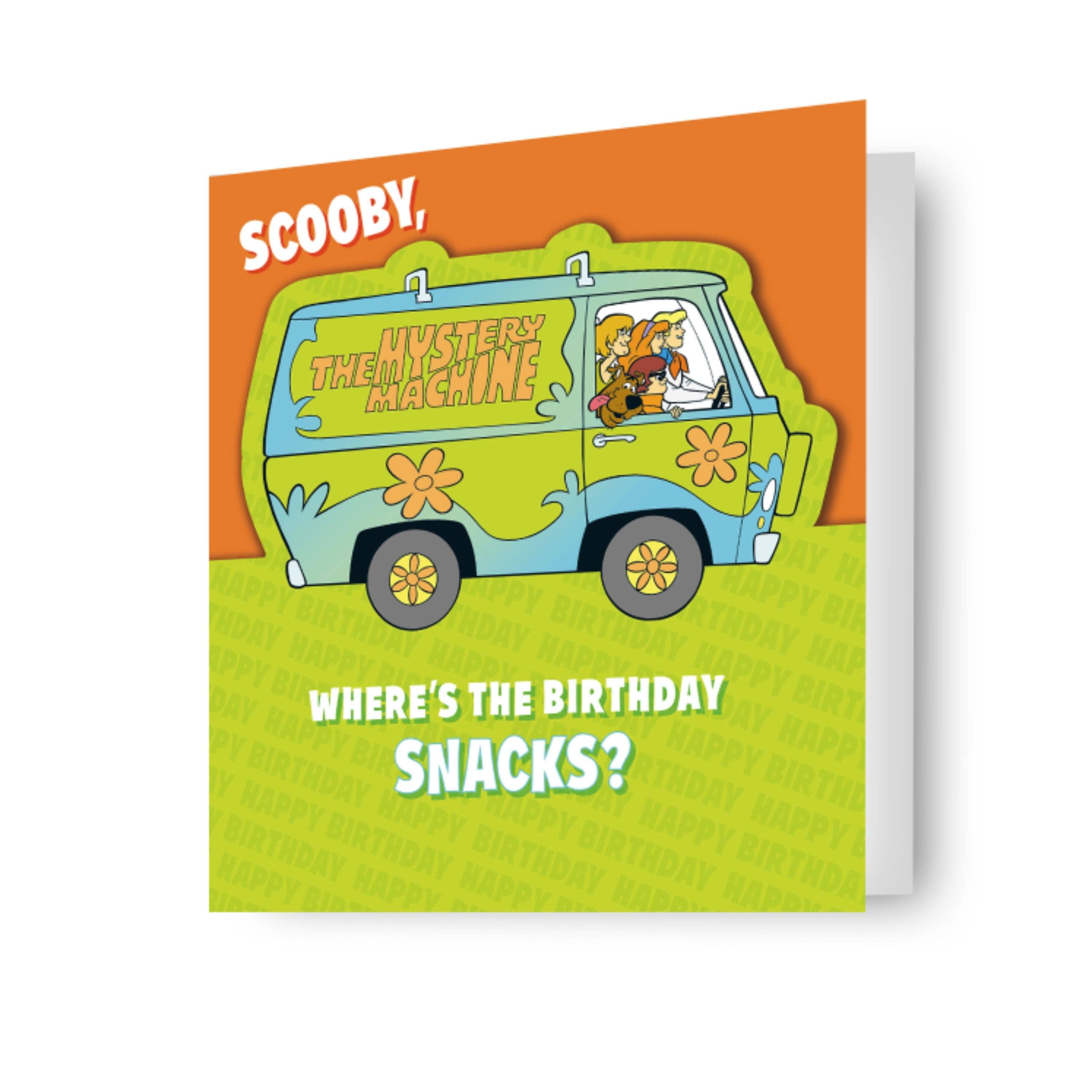 Danilo Promotions Ltd – wholesale Birthday card – Warner Bros Scooby Doo Birthday Card0