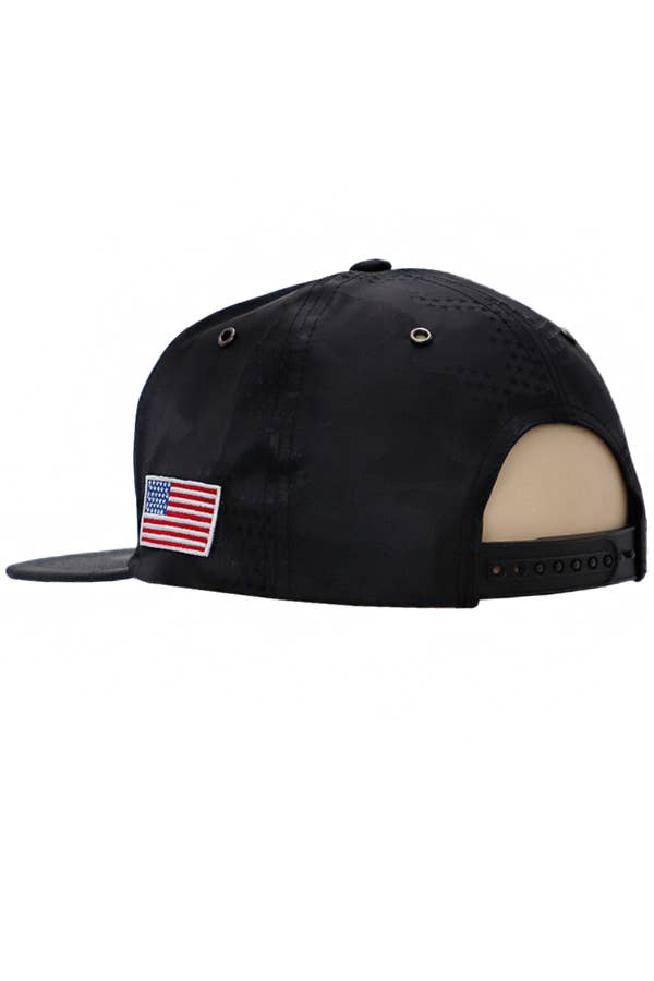 Cap Zone - Vendita all'ingrosso Cappellino con visiera piatta - Uomo - Bandiera Americana Itty Bitty Star Camouflage Nylon Snapback5