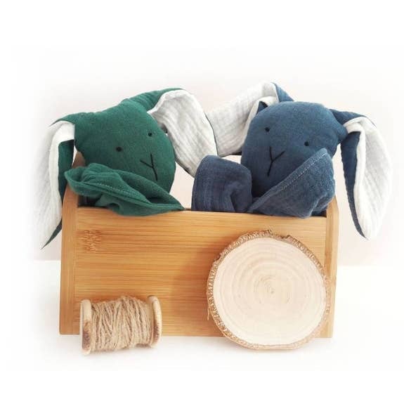 Mama Siesta – wholesale Security/cuddle blanket – Baby – Bunny Bo Organic Cotton Comforter for Babies1