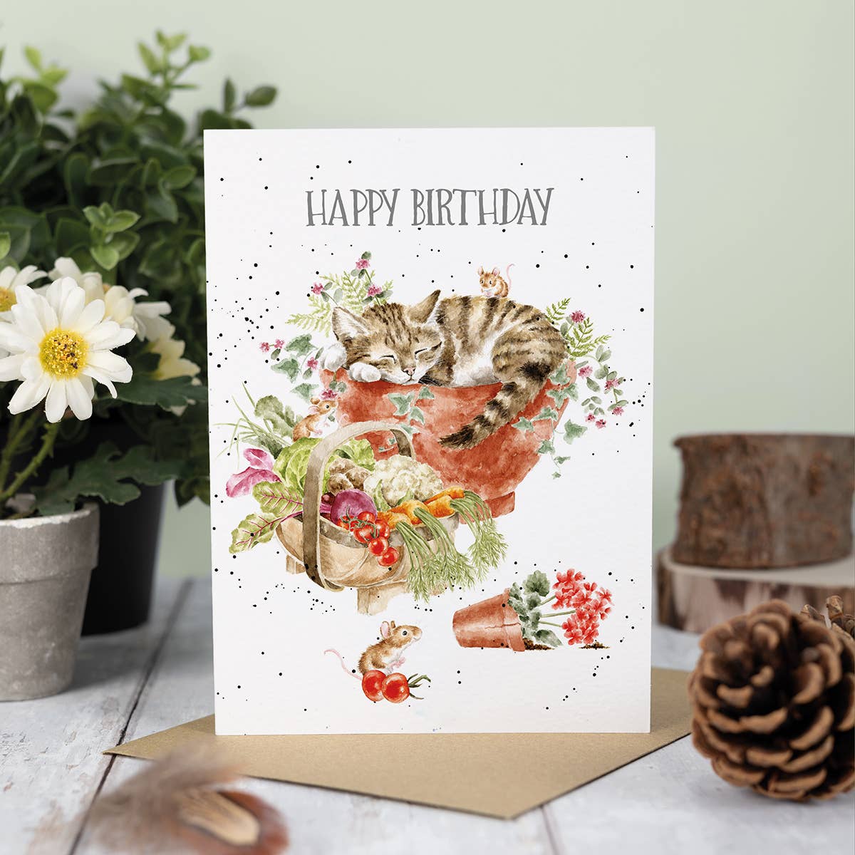 Wrendale Designs - Wholesale Birthday Card - Purrrfect Birthday1