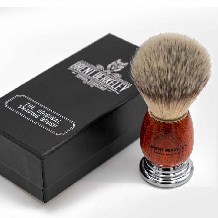 Brent Berkeley - Venta al por mayor Brocha de afeitar - Hombre - Brent Berkeley® Original brocha de afeitar - fibra silvertip6