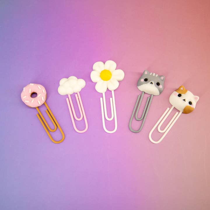 Juego de Clips Kawaii para venta al por mayor de Super Fantastic