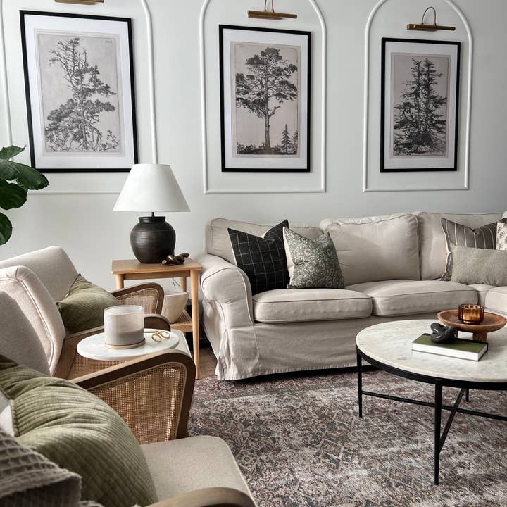 Textileish - Wholesale Throw Pillow Cover - Black Plaid Pillow Cover, Windowpane Throw Pillow6