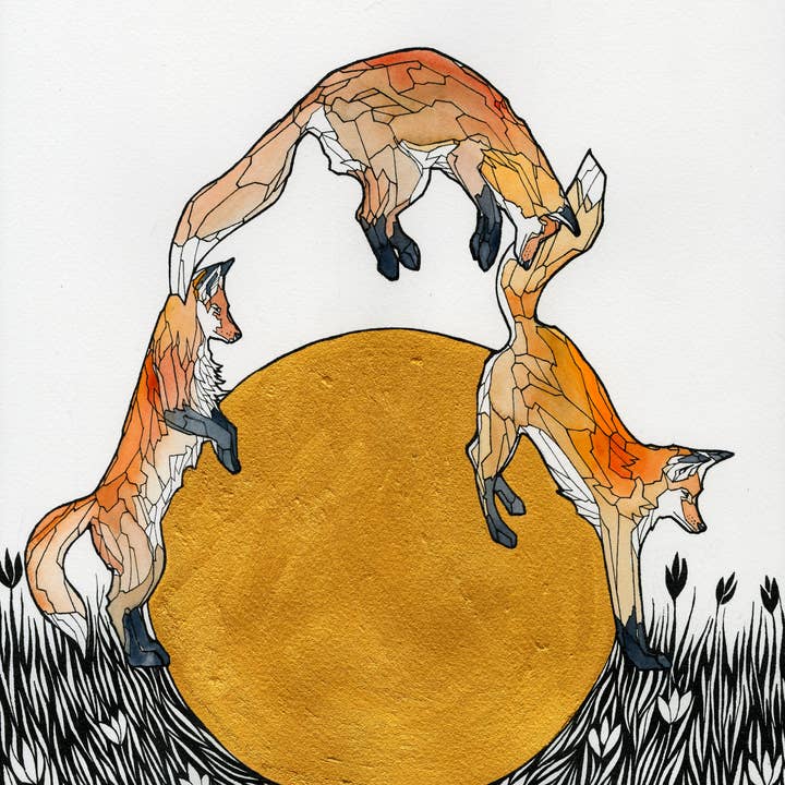 Mattie Rose Art - Wholesale Art Print - Print - Golden Sun 0