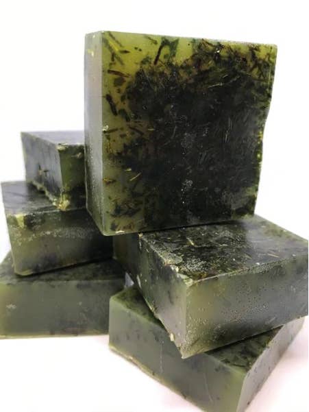Soap for beard growth. Herbal growing booster for wholesale by Soapy Earth