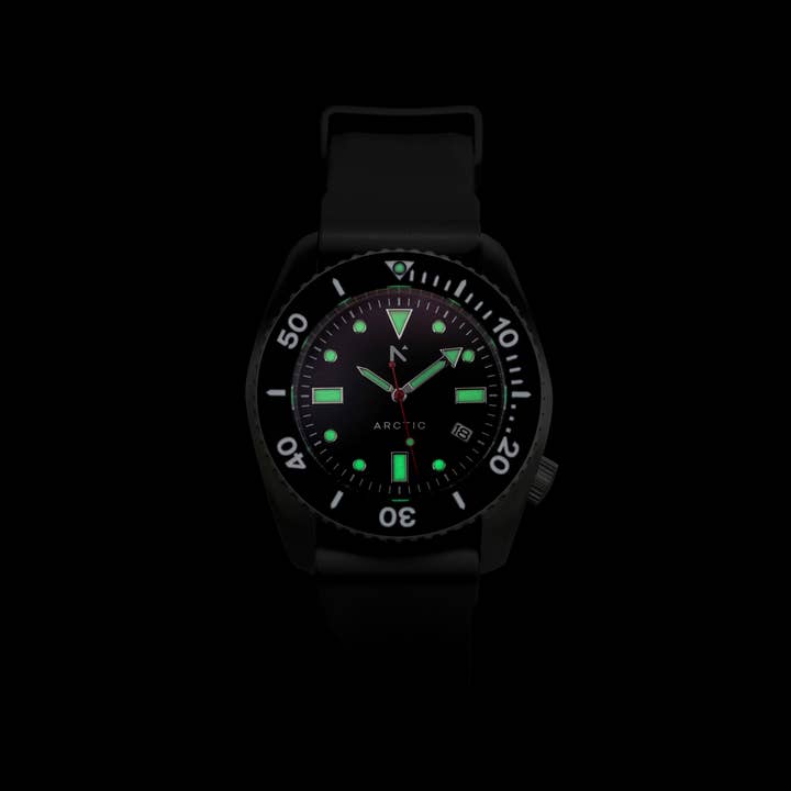 Rotate North – wholesale Wrist watch – Men's – 'Arctic' 500m Dive Watch (43mm) | Deep Night