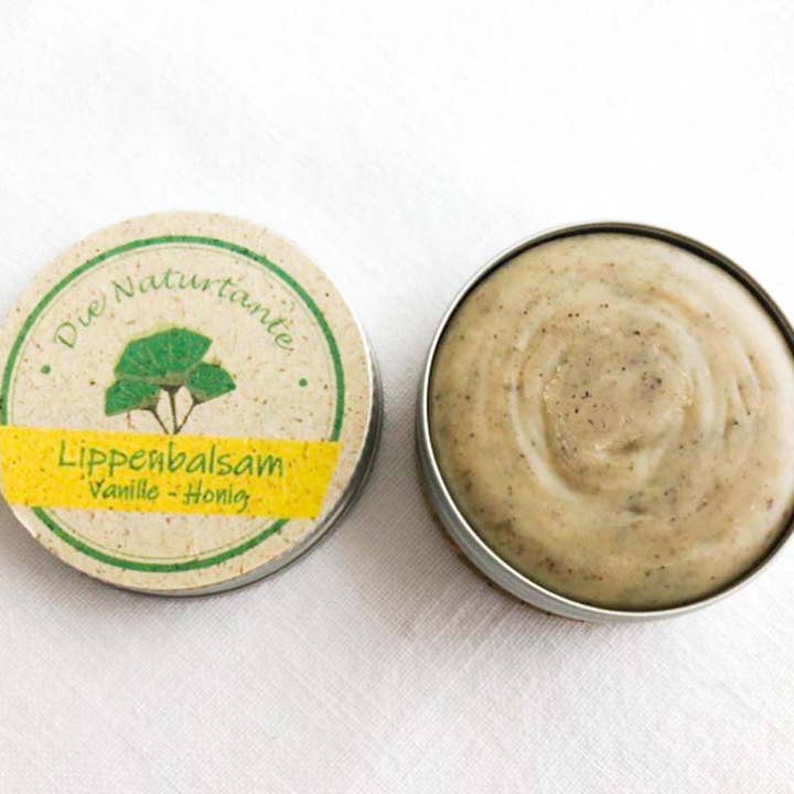 Die Naturtante Naturkosmetik - Wholesale Lip Balm - lip balm vanilla-honey1