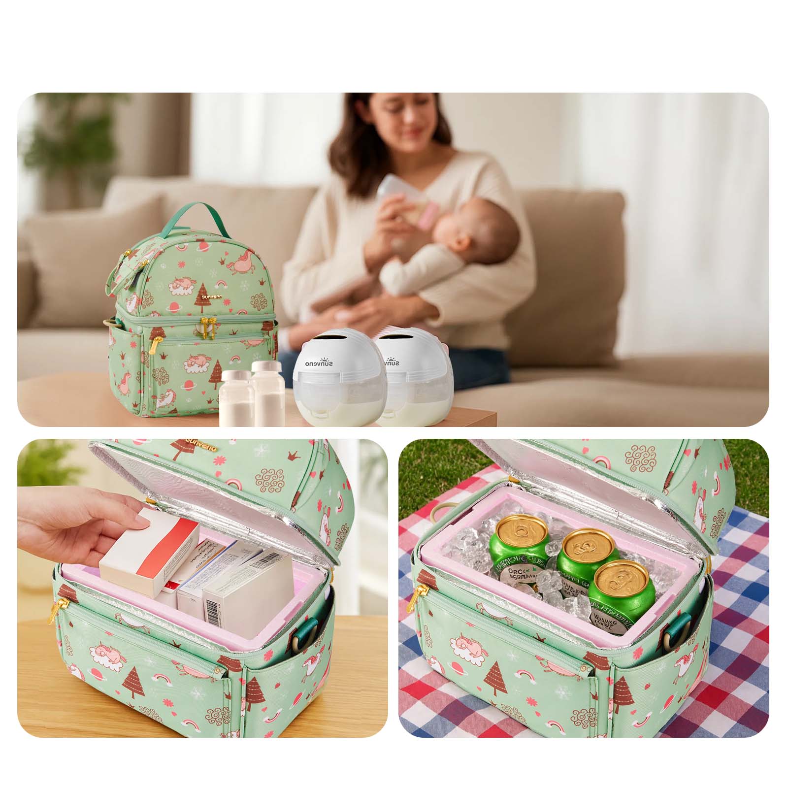 Sunveno - Wholesale Cooler/Cooler Bag - Breastmilk Cooler Bag22