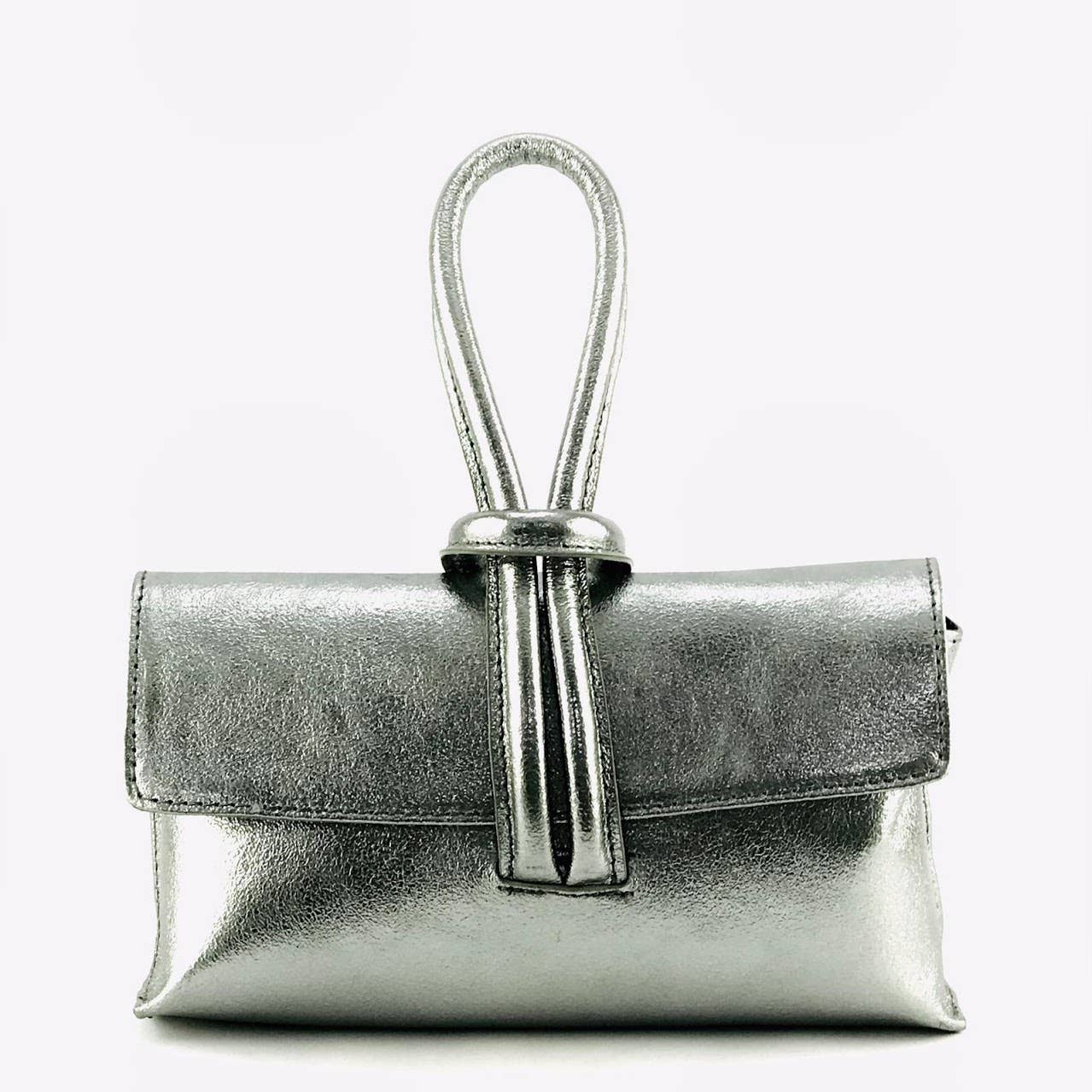 MILANO AMOUR - Vendita all'ingrosso Pochette - Donna - POCHETTE MICHELLE LAMINATO CON NODO9