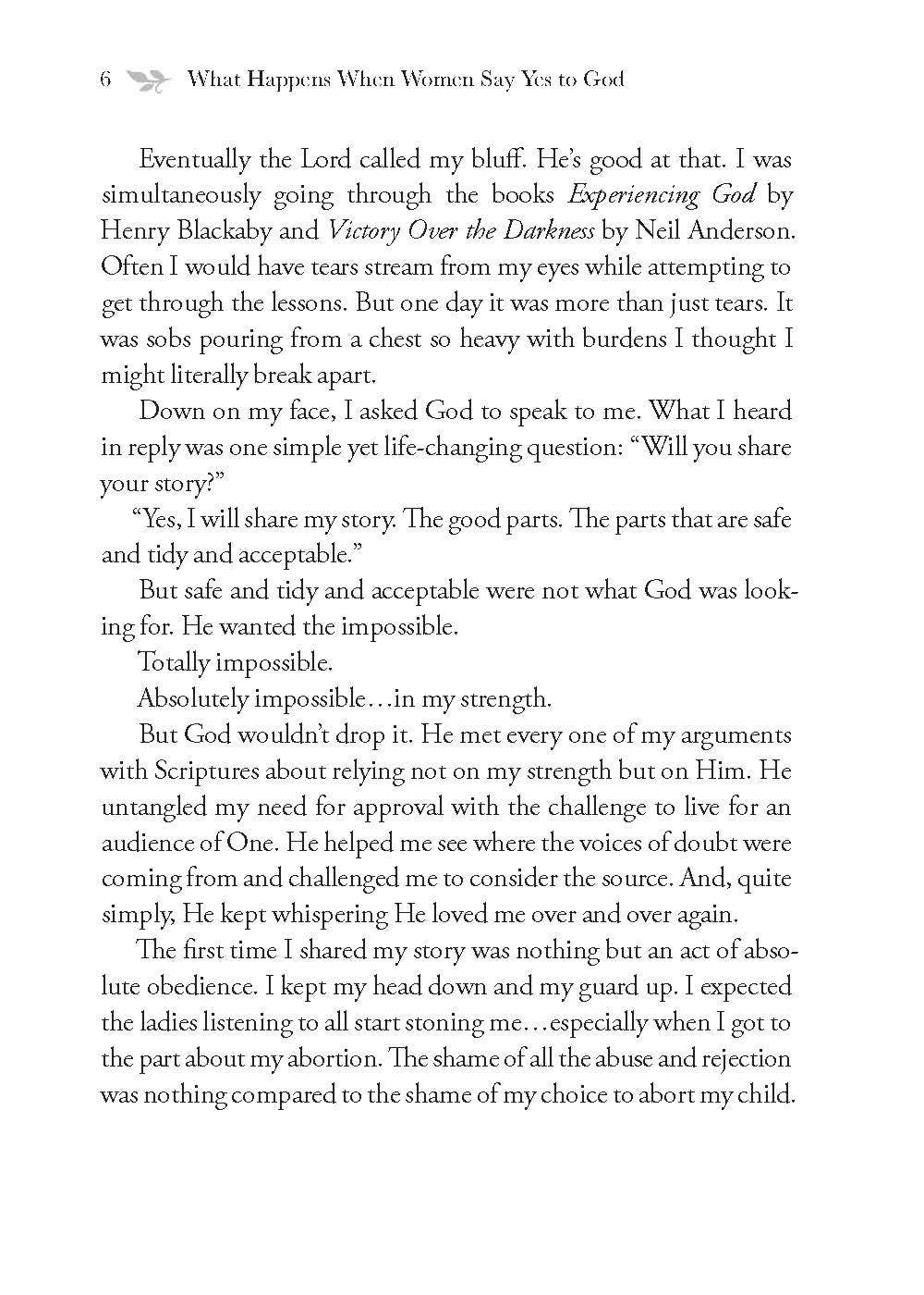 Harvest House Publishers Gift & Specialty Books - Wholesale Religion - What Happens When Women Say Yes to God Devotional6