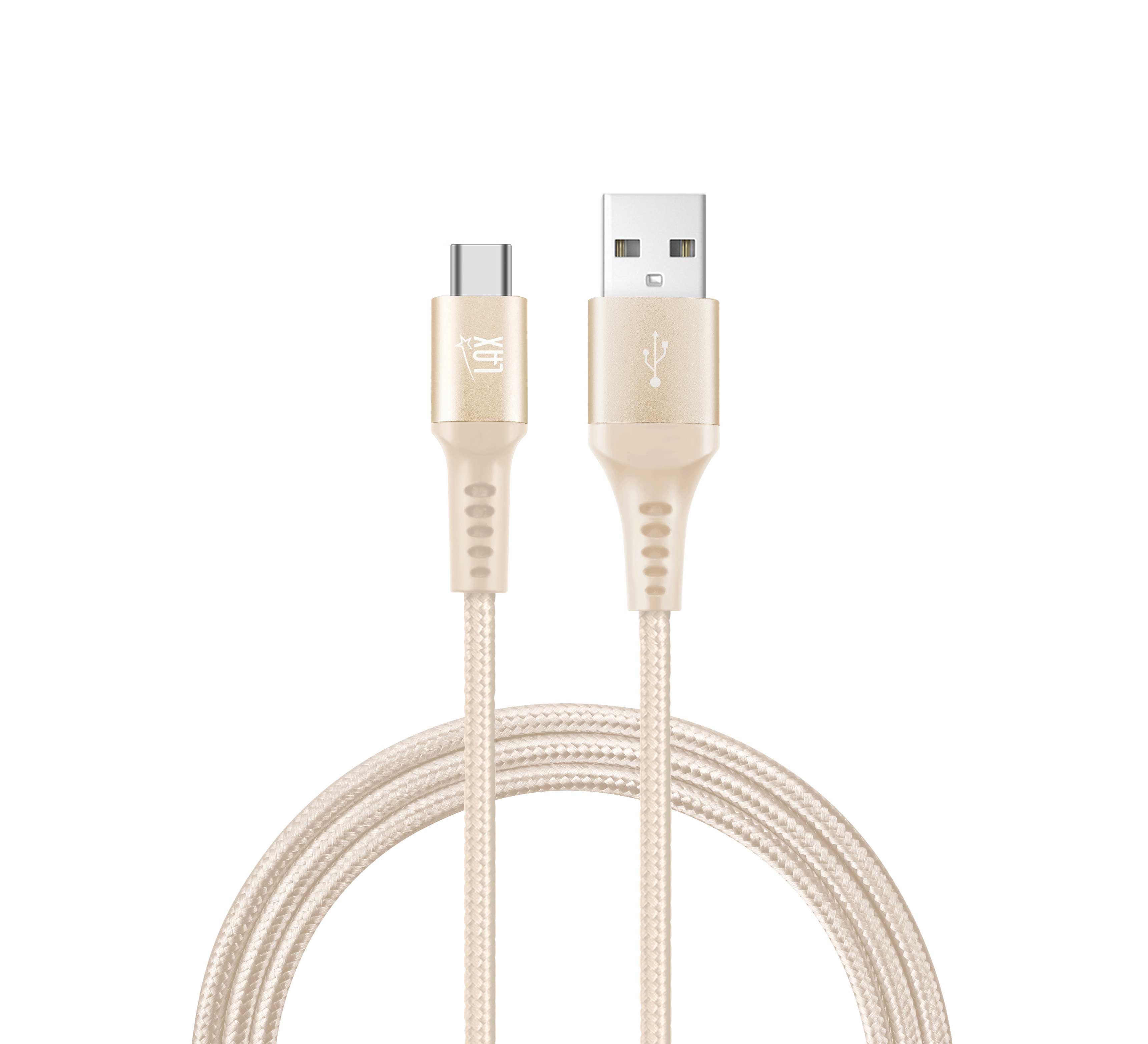LAX Gadgets - Wholesale Charging Cable - Fast Charging USB-C Cables for Android/iPhone—Retail Pack5
