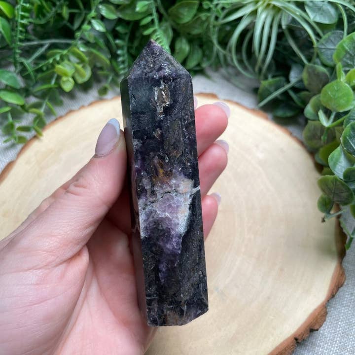 Copper Ashes - Wholesale Spiritual Stone/Crystal - Fluorite Root Tower