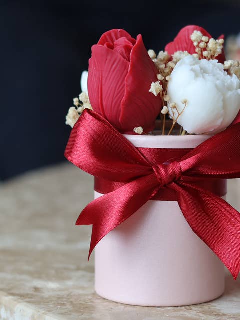 Le Bouquet "Valentin" pour la vente par La Casa des Bougies