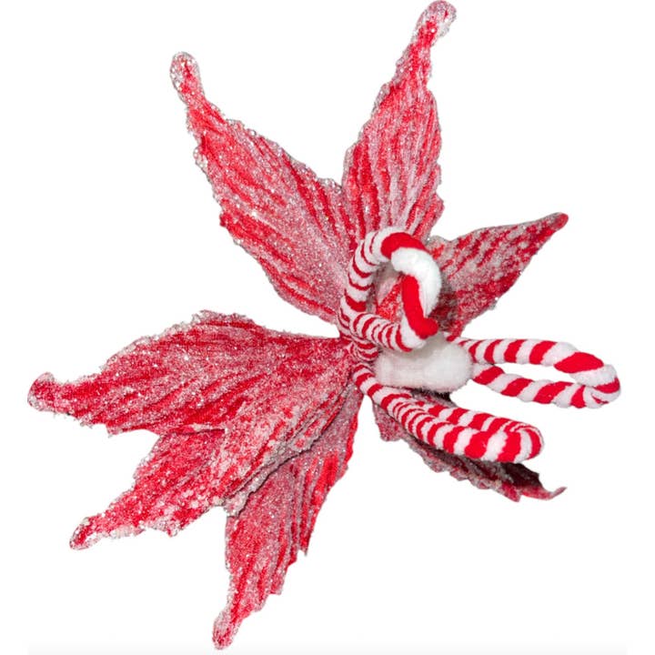 Thompson Wholesale - Wholesale Christmas Decoration - Red & White Sprays & Stems Package -- 41 Piece Set14