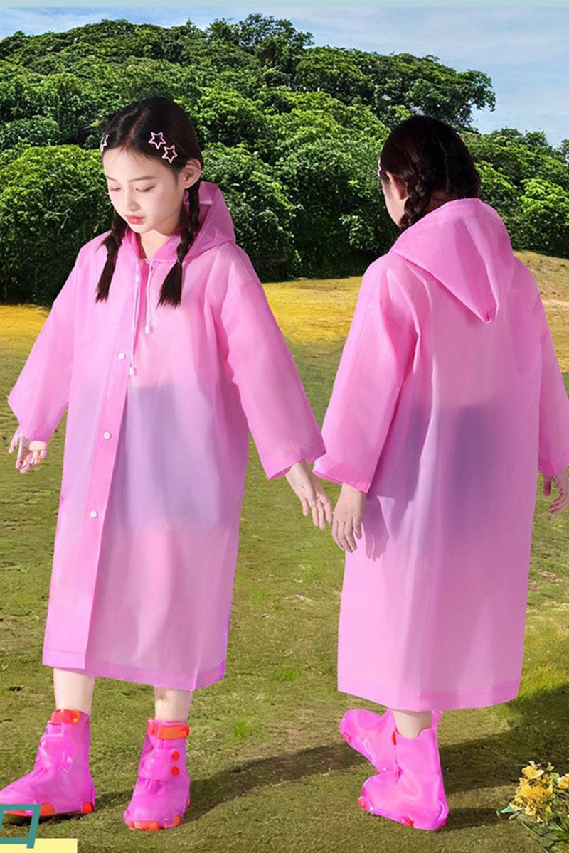 NINEXIS - Wholesale Raincoat - Kids - CWMM8548_OUTDOOR FULL BODY RAINPROOF CHILDREN'S RAINCOAT1
