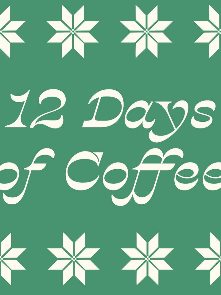 12 Days of Coffee! for wholesale by Tiny Arms Coffee