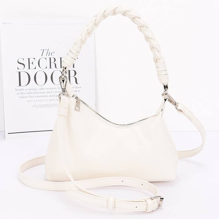 3AM BY H&D ACCESSORIES - Wholesale Shoulder Bag - Women's - Faux leather Braided Strap shoulder Bag5