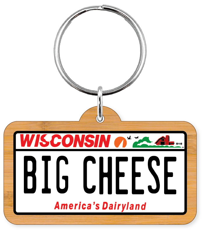 Morris Magnets - Vente Porte-clés – unisexe - Porte-clés - Plaque d'immatriculation du Wisconsin2