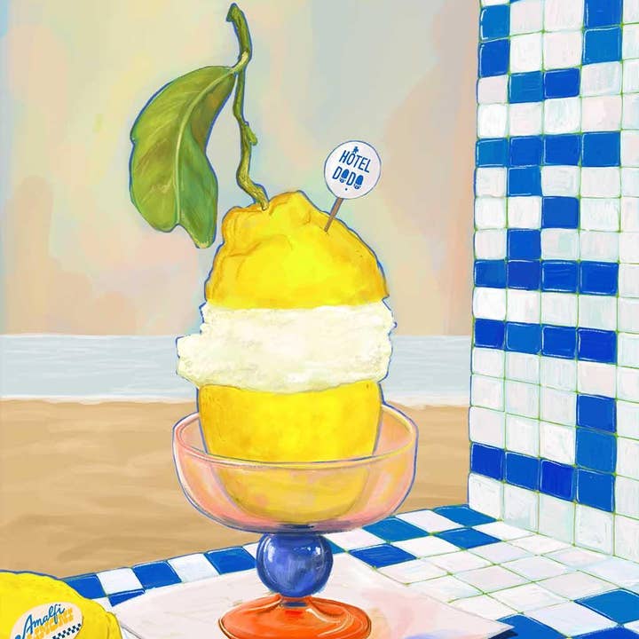 Amalfi Limoni Konstaffisch för wholesale av Diedododa