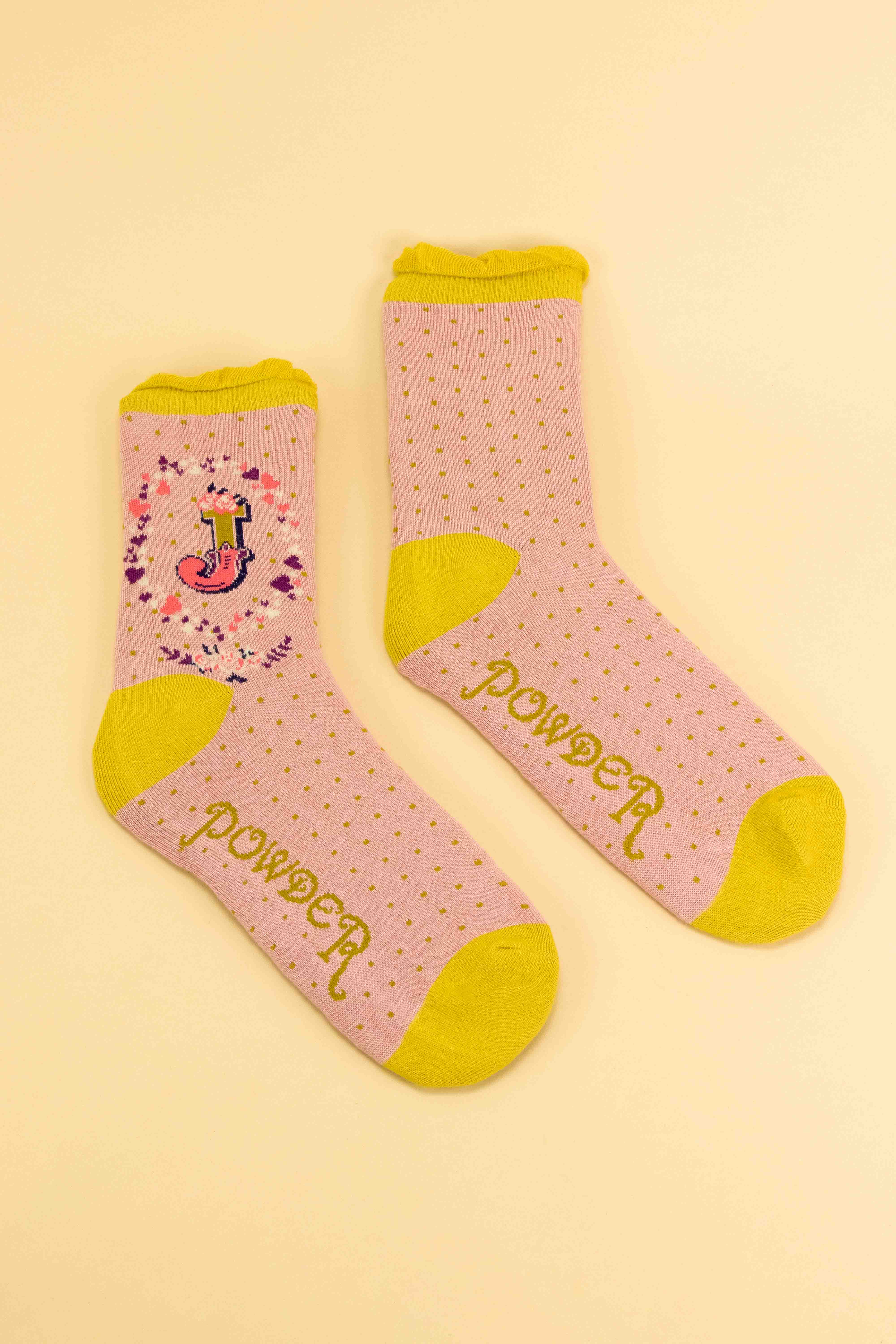 Powder Design - Europe - Wholesale Socks - Women's - Letter Ankle Socks56