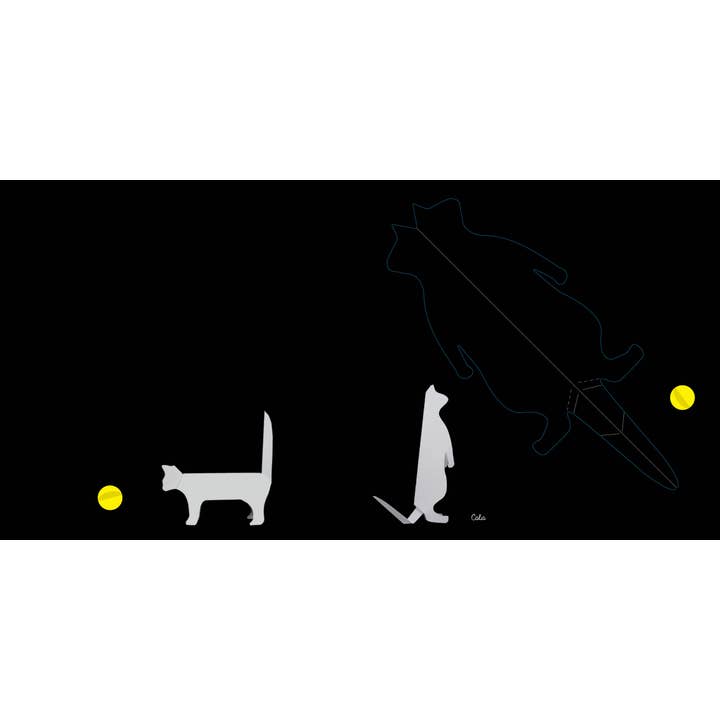 Schiffer Publishing - Wholesale Coloring & Activity Book - Adult - Cats: Fold & Play5