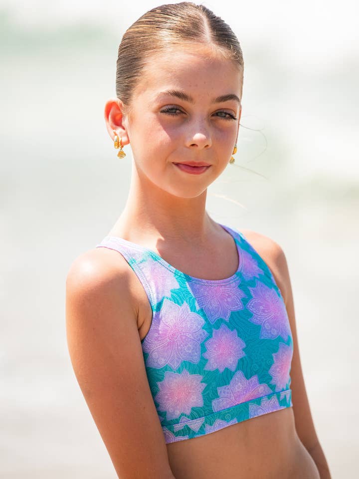 Maillots de bain pour filles, Maillots de bain pour pré-adolescentes, Maillots de bain pour enfants, Bikini Paisey pour la vente par Fernleigh Avenue