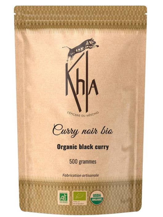 Black curry - Organic - powdered - 500g for wholesale by Khla - L'épicerie du Mékong