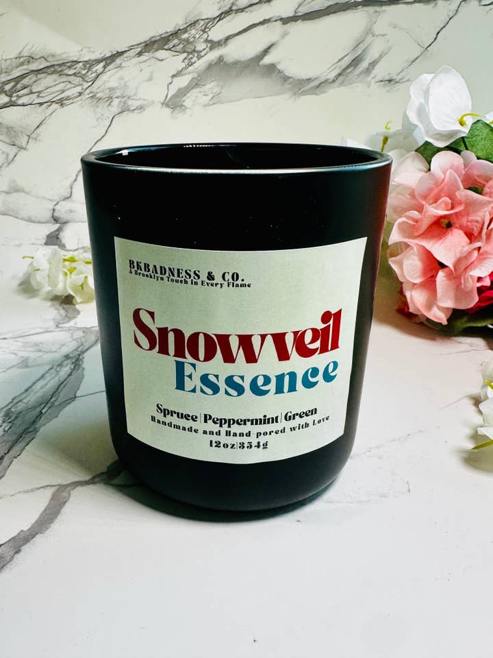 Snowveil Essence Candle for wholesale by Bkbadness & Co.