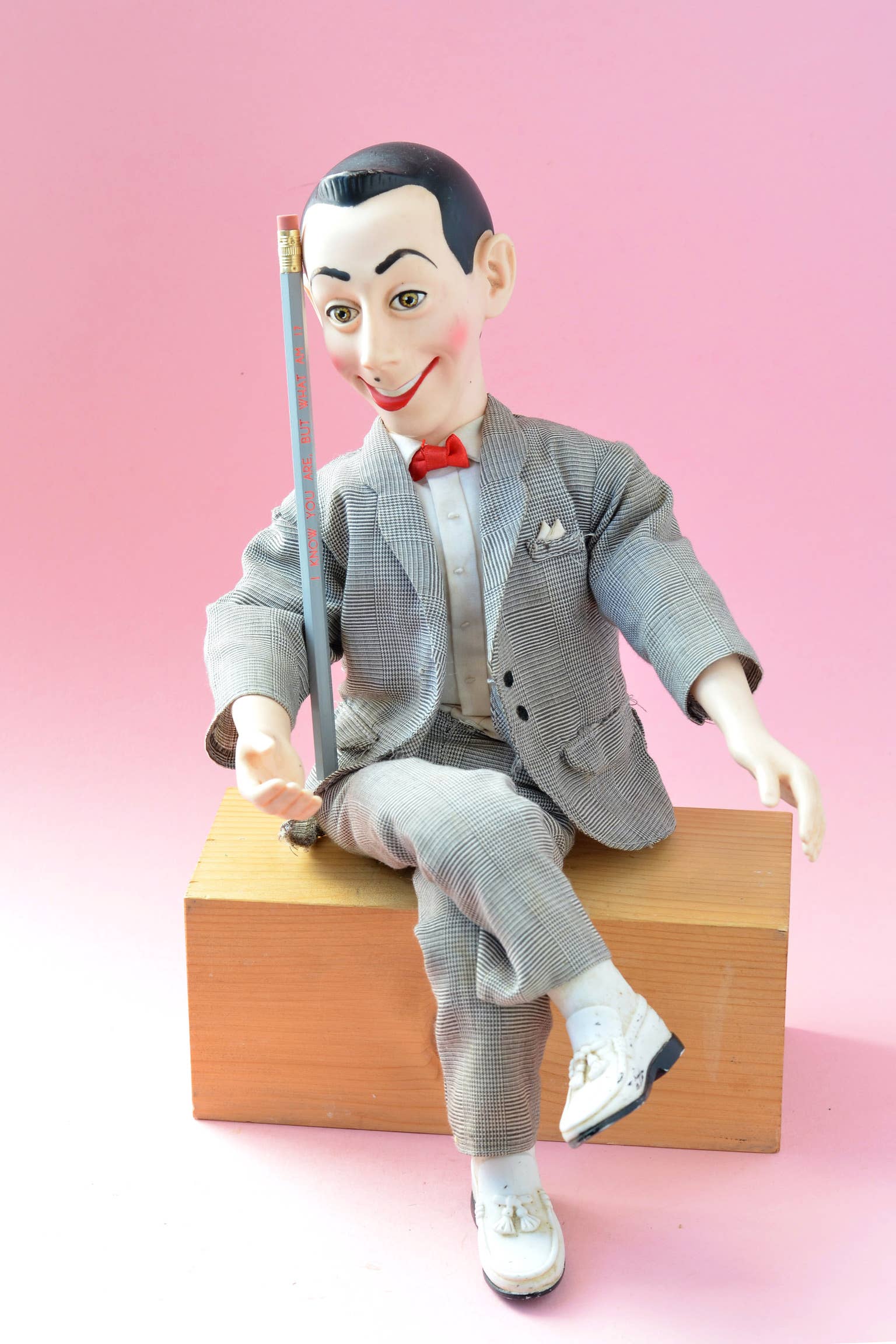 Tuff Girl Gang - Wholesale Pencil - Bootleg Pee-Wee Pencil--I KNOW YOU ARE, BUT WHAT AM I?2