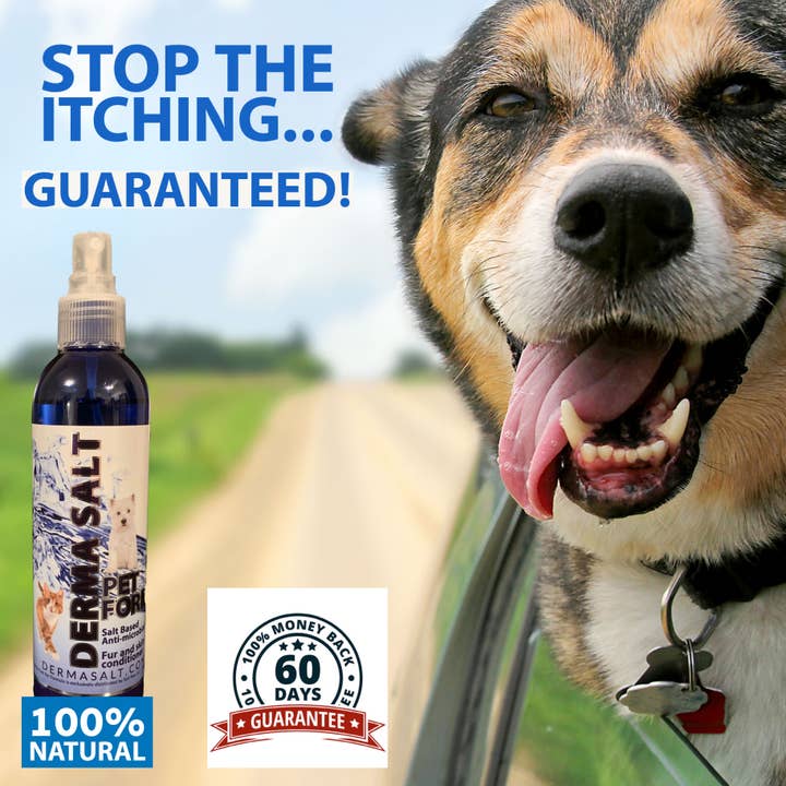 Derma Salt Pet Formula Stops the Itch for wholesale by Derma Salt