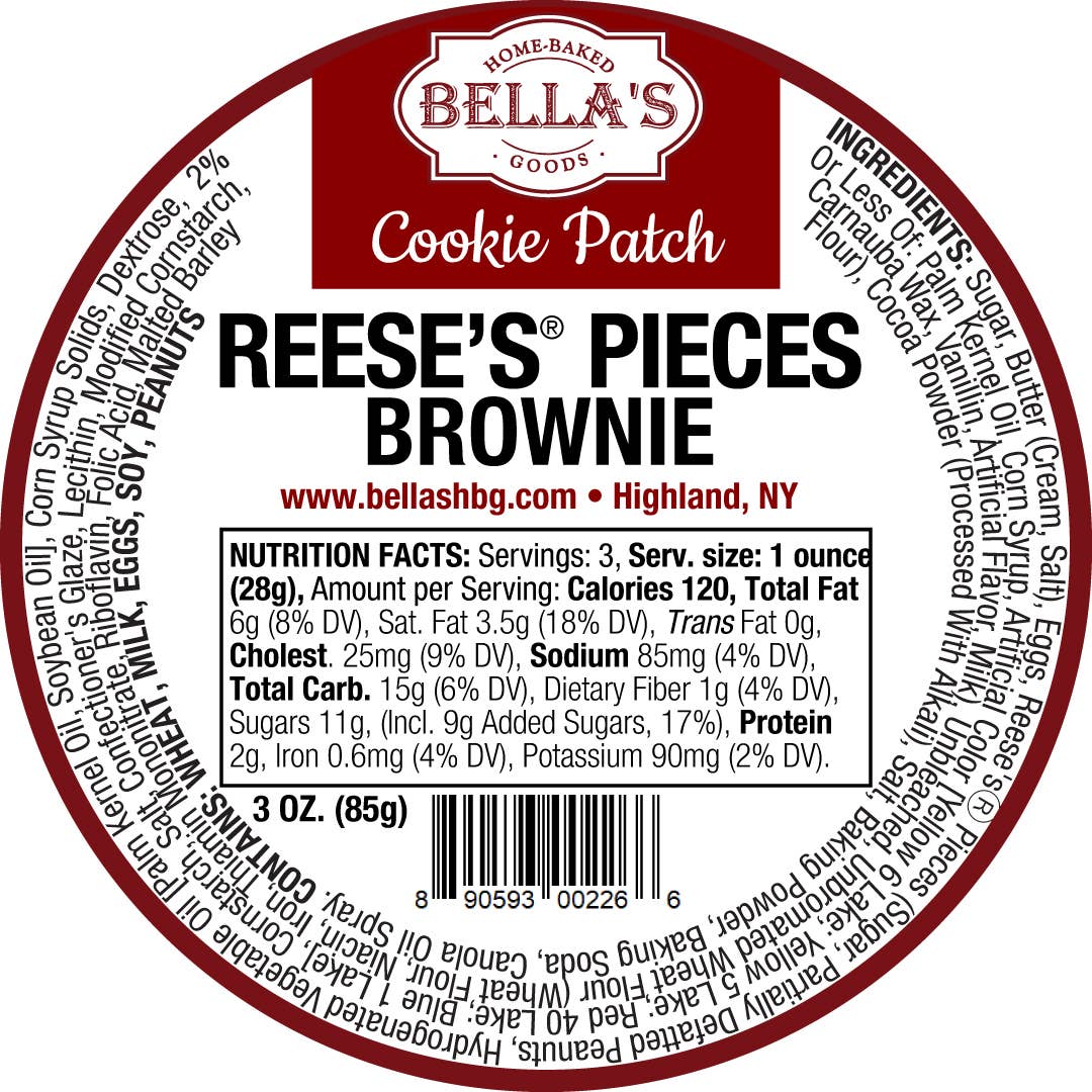 Bella's Home-Baked Goods - Wholesale Brownie - Reese's® Brownie1