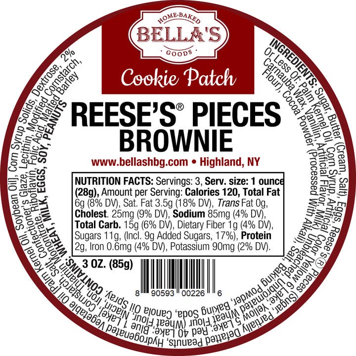 Bella's Home-Baked Goods - Wholesale Brownie - Reese's® Brownie1