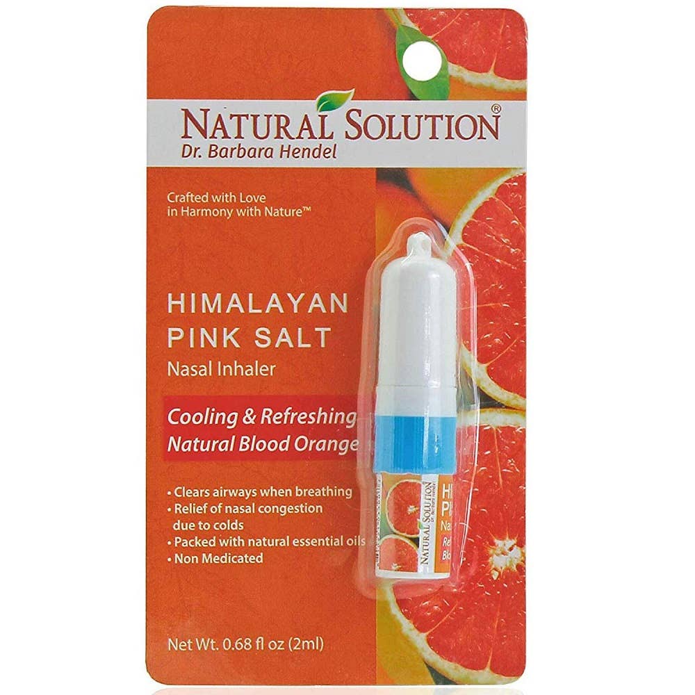 WBM LLC – wholesale Aromatherapy inhaler – Natural Solution Himalayan Pink Salt Inhaler, Essential Oil6