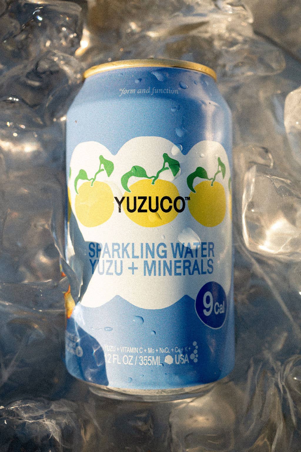 YUZUCO - Wholesale Sparkling Water - Sparkling Yuzu + Minerals  (12oz, 12pk)3