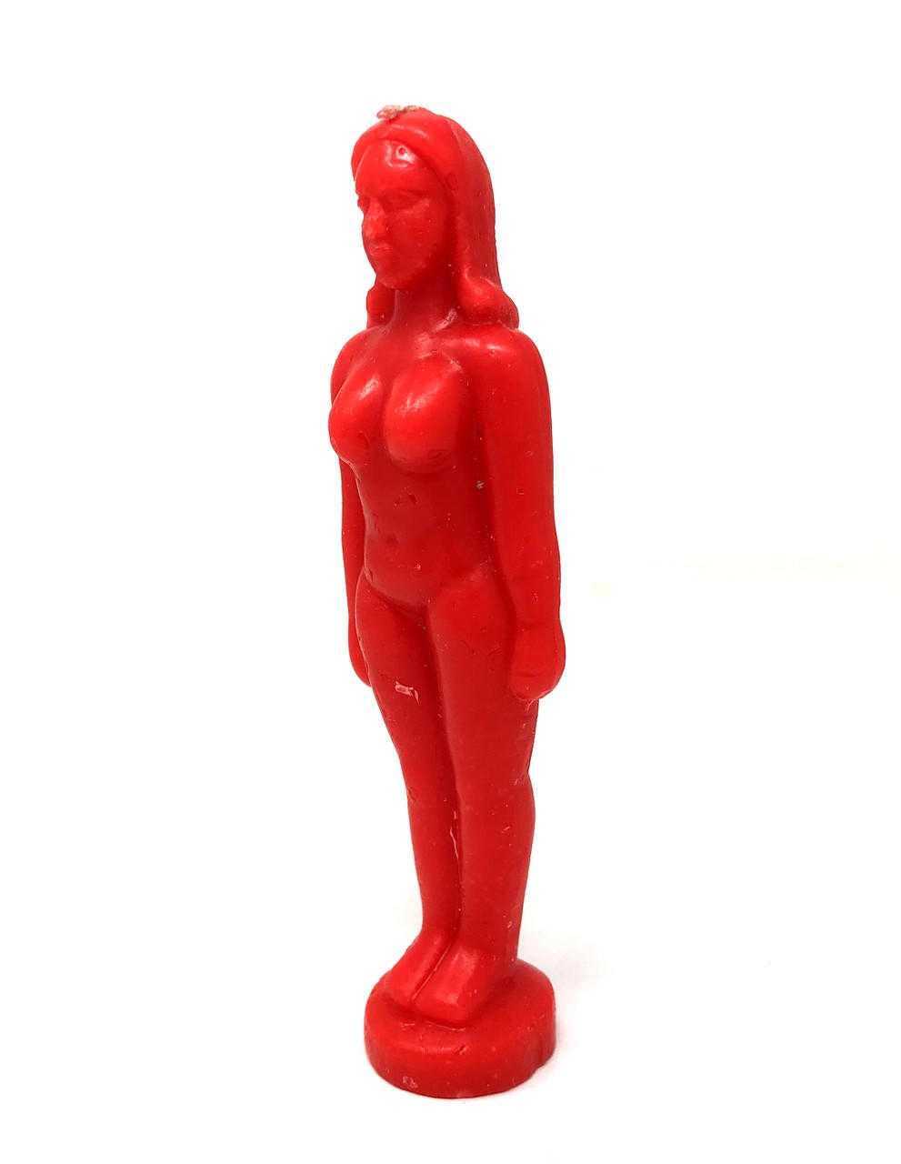 Vrinda - Wholesale Novelty Candle - Lady ritual candle Red2