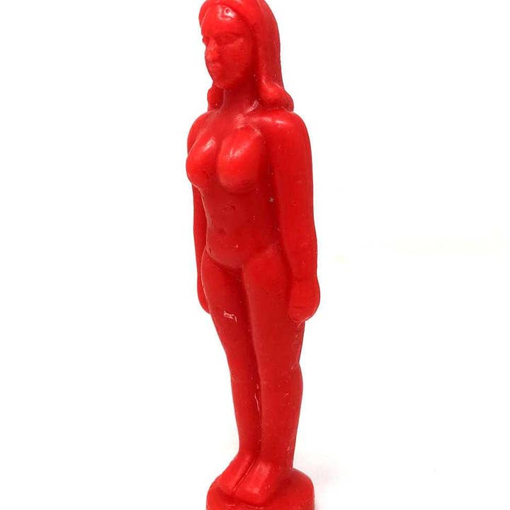 Vrinda - Wholesale Novelty Candle - Lady ritual candle Red2