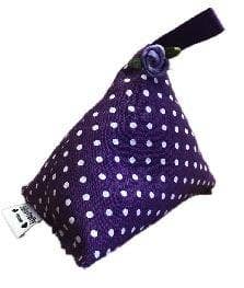 The Hare And The Moon – wholesale Sachet – Mini Purple Polka Dot Print Lavender Bag0