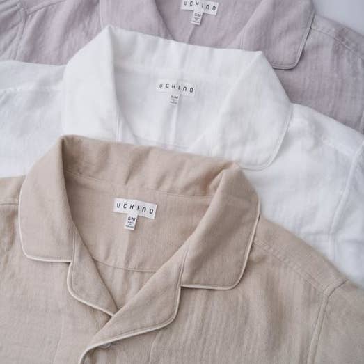 UCHINO - Wholesale Sleepwear Set - Women's - UCHINO Marshmallow Gauze Pajama - White